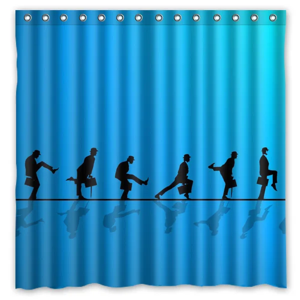 Товары для ванной душевые шторы из полиэстера с принтом Монти питона