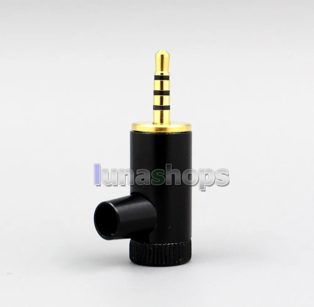 

LN006361 L Shape Flat Steps Balanced 2.5mm 4 poles TRRS Plug adapter For Astell & Kern AK380 AK240 AK100i KANN AK70