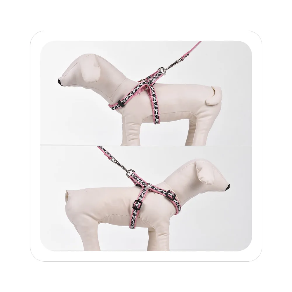 2 шт. шлейка для собак с леопардовым принтом 1 м|large dog harness|dog harnessdog harness large |