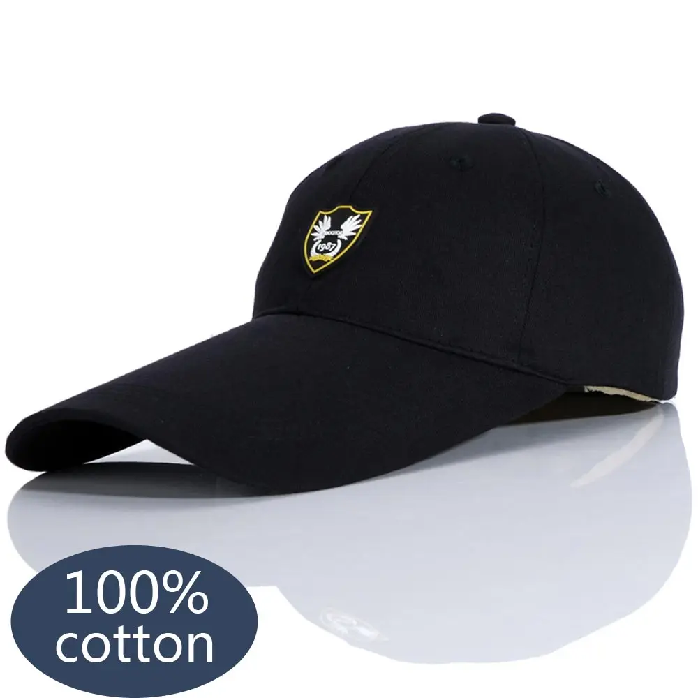 

Baseball Cap Visor Cap For Women Men 2018 Snapback Hat Adjustable Hat Dad Hats Fashion Solid Color Long Brimmed Hats DSQICOND2
