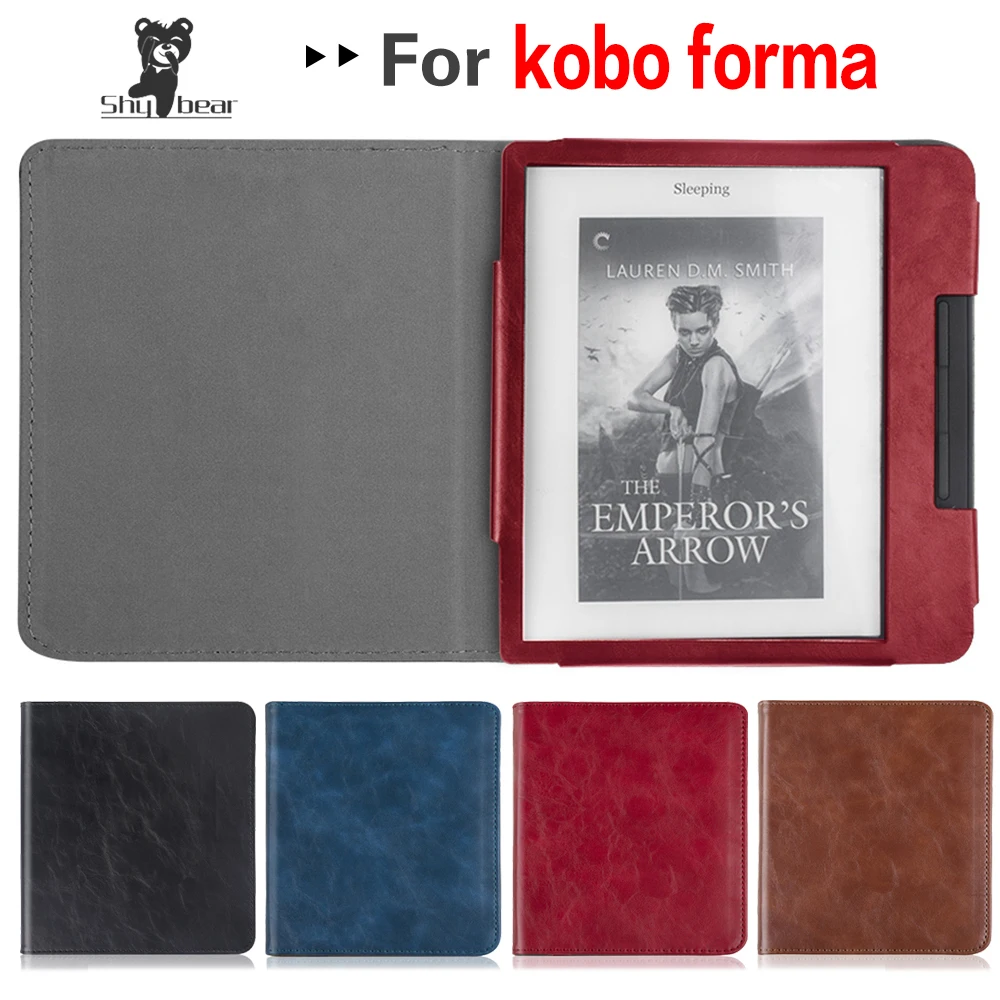 Мягкий чехол из искусственной кожи для Kobo Forma Роскошный защитный 2018 новый