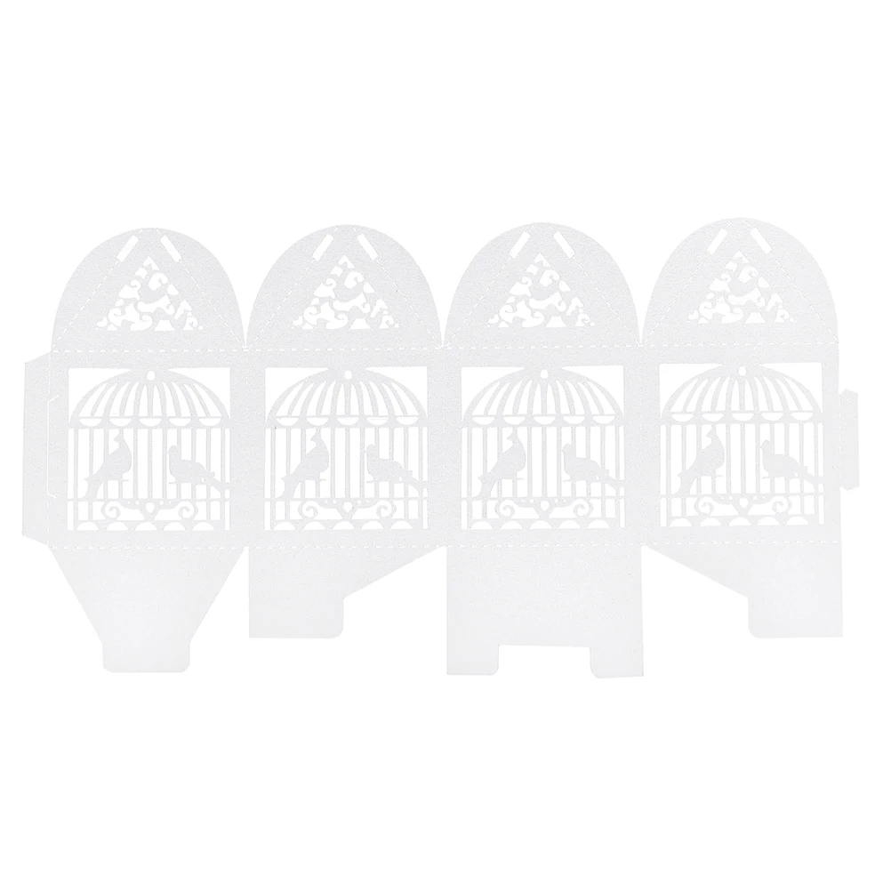 Свадебные приглашения с лазерной резкой птицы 10 шт. свадебные сувениры коробки