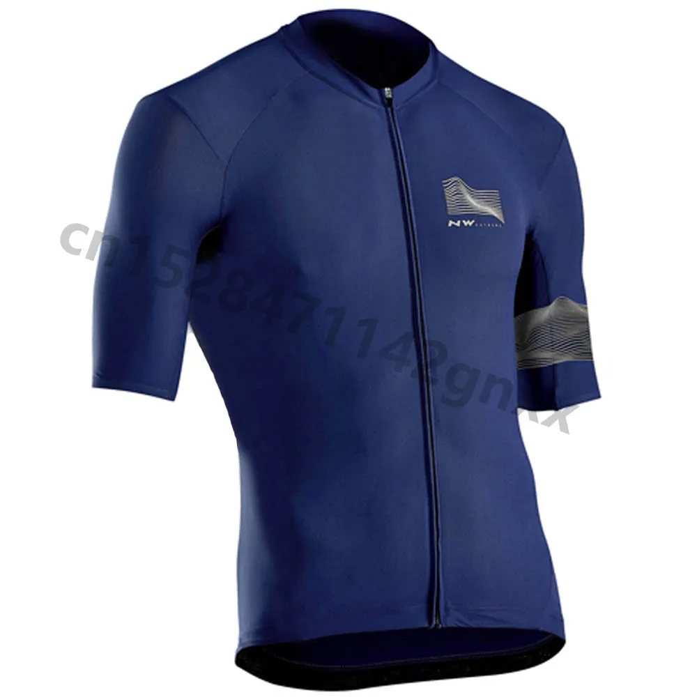 NW Northwave Велоспорт Джерси мужская с коротким рукавом MTB велосипедная одежда профессиональная, командная, велосипедная Одежда дышащая Ropa Ciclismo Hombre A09 - Color: 7