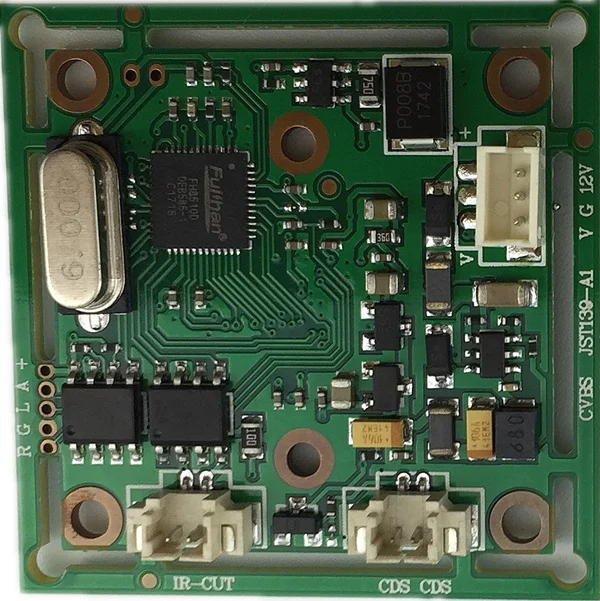 Аналоговый/CVBS 700TVL 139+ 8510 CMOS модуль камеры с объективом 2,8-12 мм DC 12 В 38*38 мм BNC коаксиальный CCTV видеонаблюдения