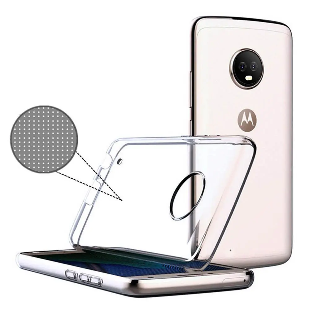 Чехол для Motorola Moto G6/ G6 Plus тонкий прозрачный Натуральный Мягкий силиконовый чехол