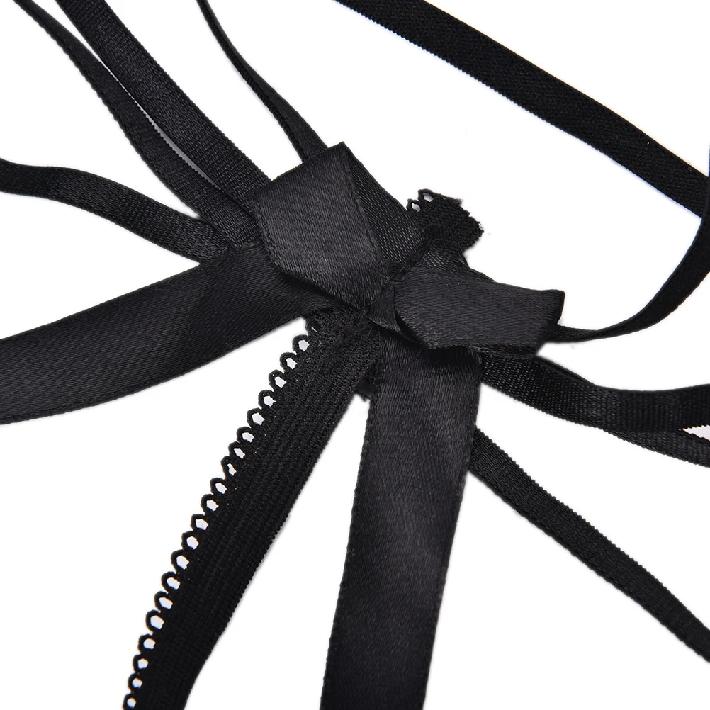 Сексуальное нижнее белье черные G стринги женское кружевное одежда для сна боди