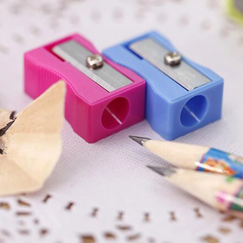Точилка для карандашей с одним отверстием стационарные офисные и школьные