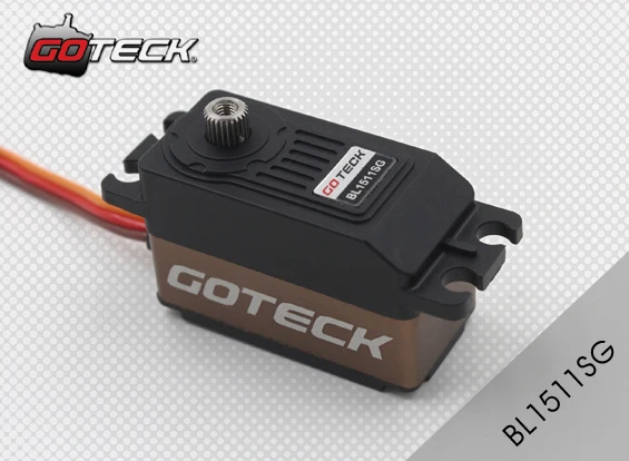 Бесщеточный двигатель Goteck 10kg cm 12kg BL1511S с крутящим моментом для радиоуправляемого
