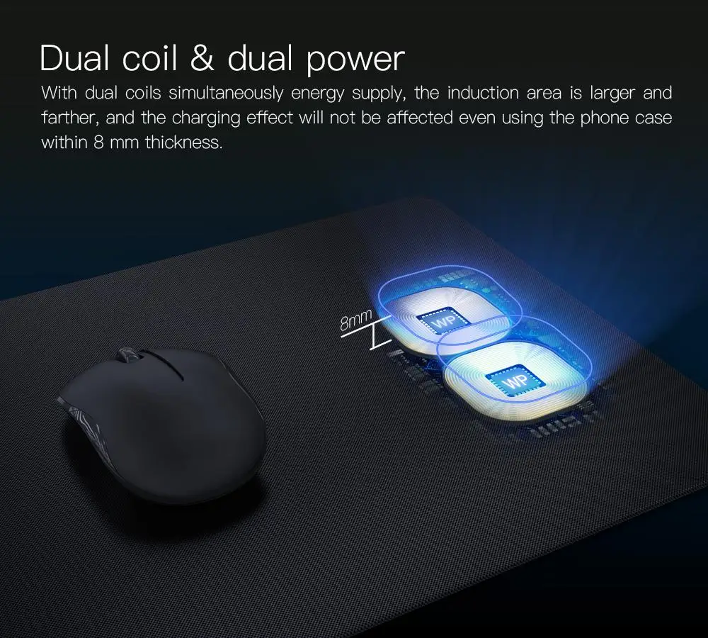 JAKCOM MC2 коврик для беспроводной мыши зарядное устройство горячая Распродажа зарядное устройство s как power bank 50000 мАч dex станция cyma