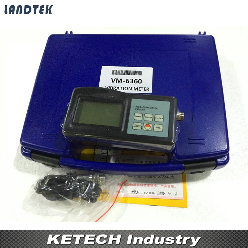 VM 6360 измеритель вибрации Landtek|vibrator|vibration meter |