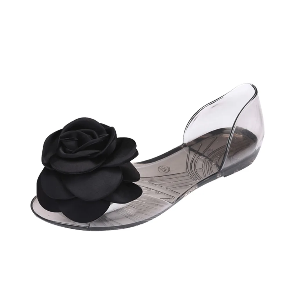 Сандалии SAGACE женские с открытым носком пляжные Босоножки желе без застежек