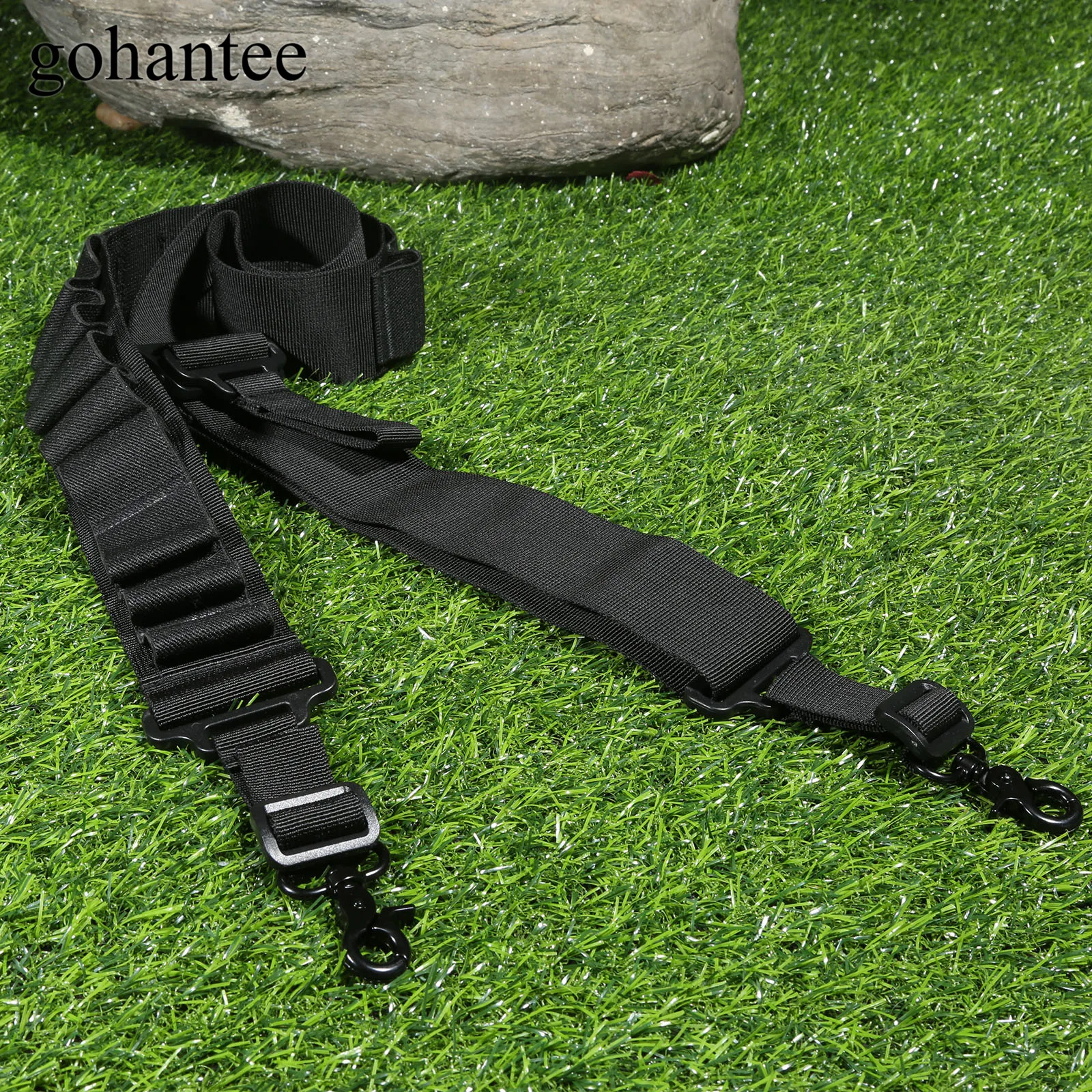 Gohantee нейлон Для мужчин MOLLE Весна слинг охота пистолет патроны держатель 15 круглый