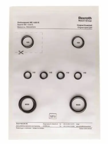 

Комплект Уплотнений R900357573 WE 6.6X/E REXROTH 4WE KIT