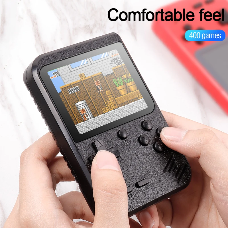 Портативная мини игровая консоль в стиле ретро 8 бит 3 0 дюйма цветной ЖК дисплей