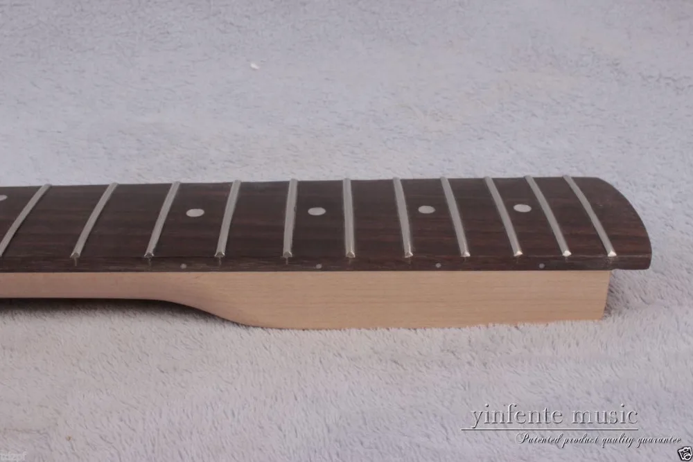 New electric guitar bass neck Replace maple 22 fret rose Fretboard left hand #846 | Спорт и развлечения