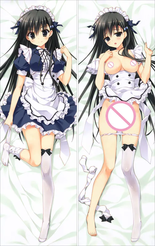 MMF galgame Kanojo no Seiiki sexy Akiyoshi Fuyuka & Nase Yukana наволочка Imouto Dakimakura наволочка|Наволочка| |
