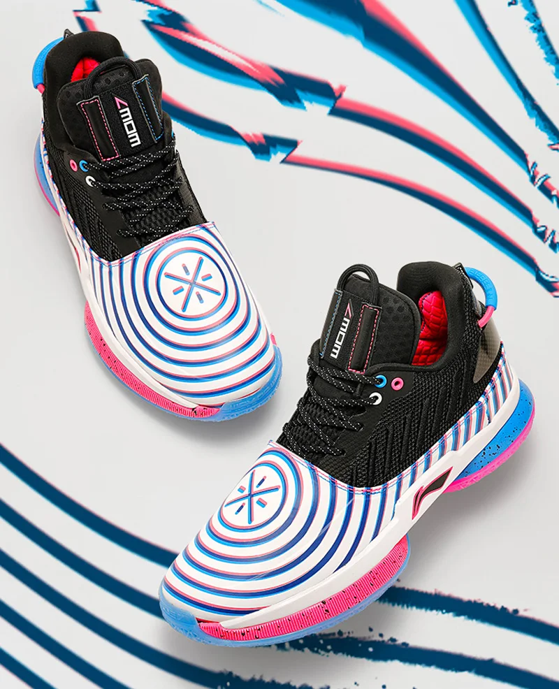 Li-Ning мужские WOW 7 DIZZY баскетбольные кроссовки wow7 wayofwade 7 подкладочные облака BOUNSE+ спортивная обувь кроссовки ABAN079 XYL212