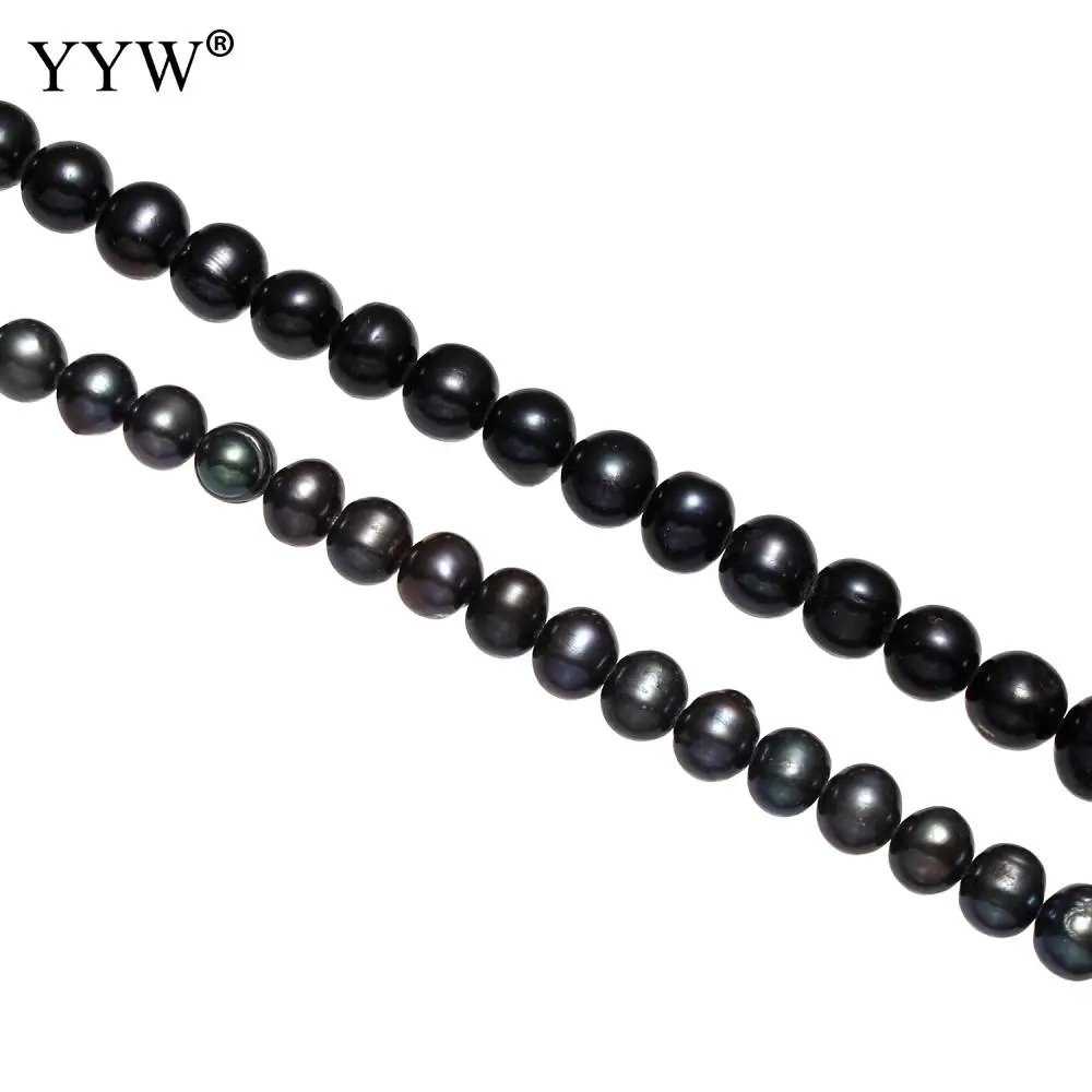 Жемчужные бусины с искусственным картофелем жемчужные черного темно-зеленого