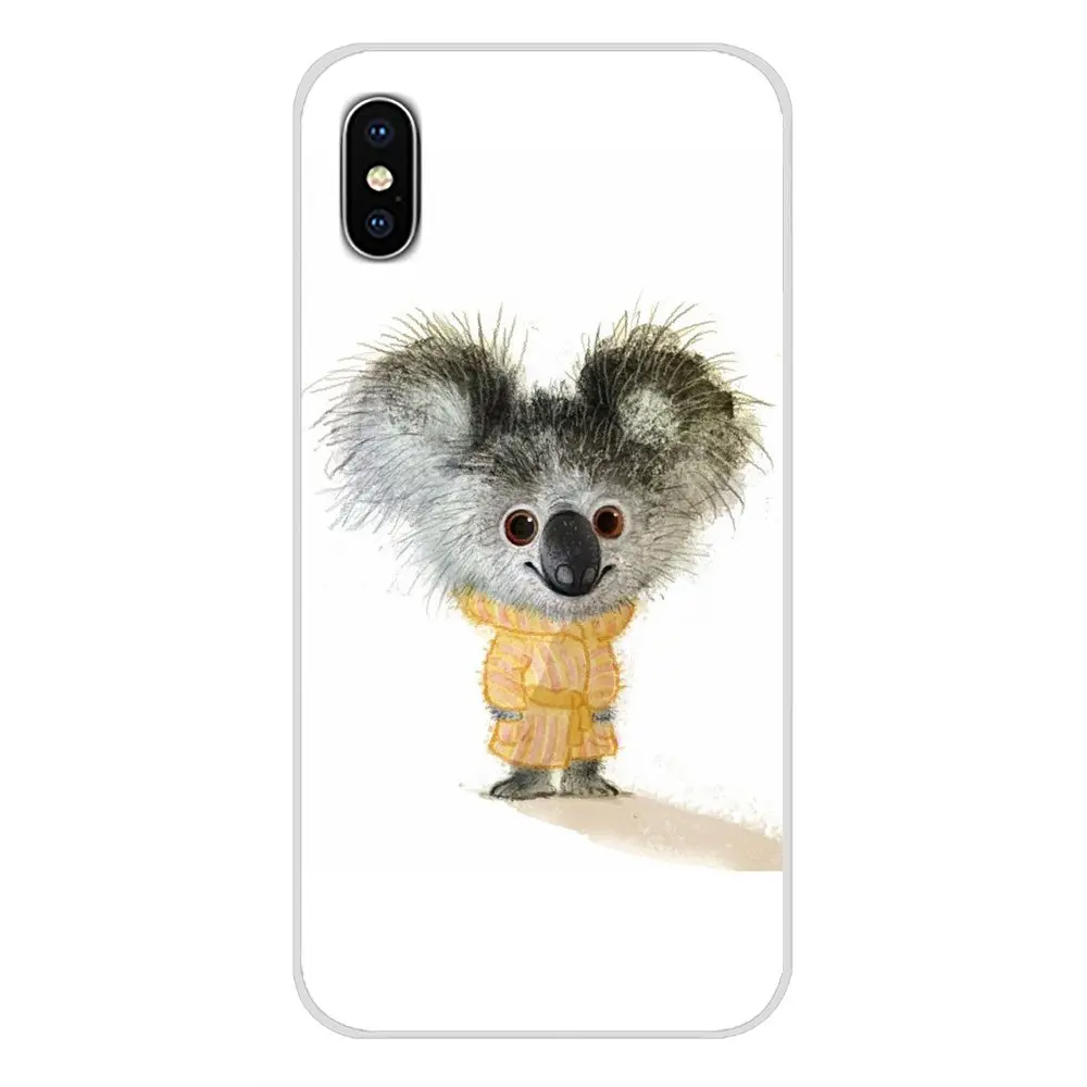 Animal The Koala Portrait For Xiaomi Redmi 4A S2 Note 3 3S 4 4X 5 Plus 6 7 6A Pro Pocophone F1 Accessories Phone Cases Covers | Мобильные