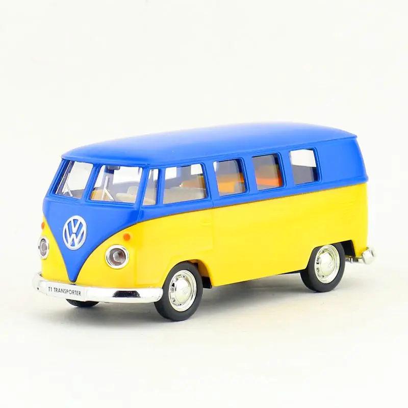 RMZ City/Масштаб 1:36 литая модель автомобиля/Volkswagen T1 транспортный автобус/Тяговая