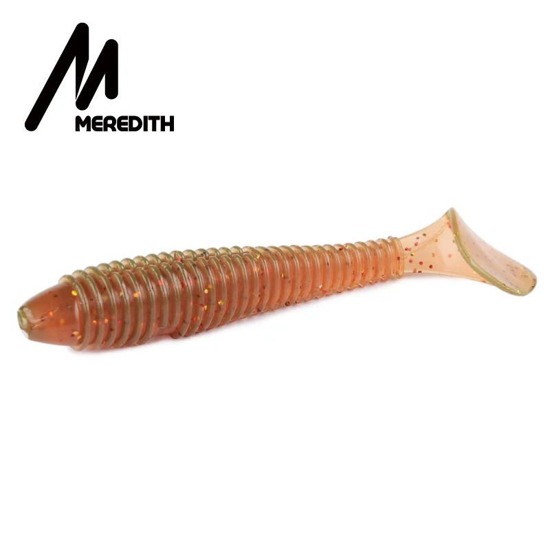 L MEREDITH мягкие приманки для рыбалки Shad Swing Impact Fat Vibro Fat мягкие приманки 75 мм 85 мм 180 мм снасти реалистичные Iscas воблер PVA для рыбалки - Цвет: L