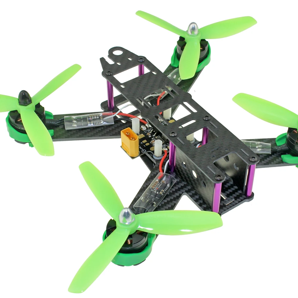 QAV210 каркас из углеродного волокна SoloGood 20A бесщеточный ESC MT2204 2300KV двигатель F3 6DF 5045 3