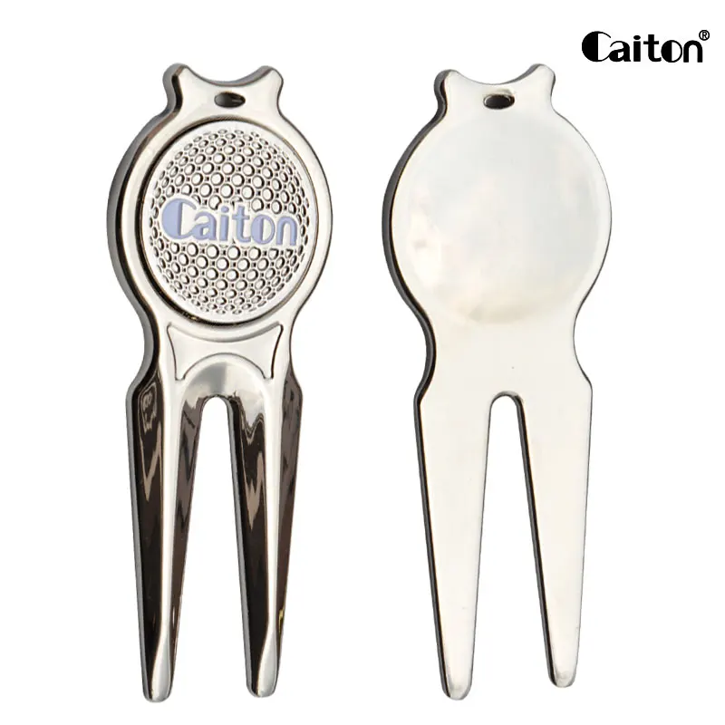 

Zinc alloy Golf Club Ball Putting Green Fork Divot Lawn Repair Tool free shipping
