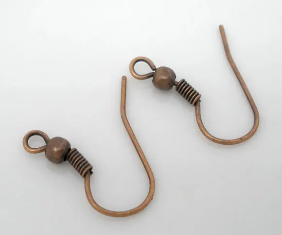 Медные серьги DoreenBeads фурнитура для сережек из античной меди 18 0 мм (6/8 дюйма) x 19 74