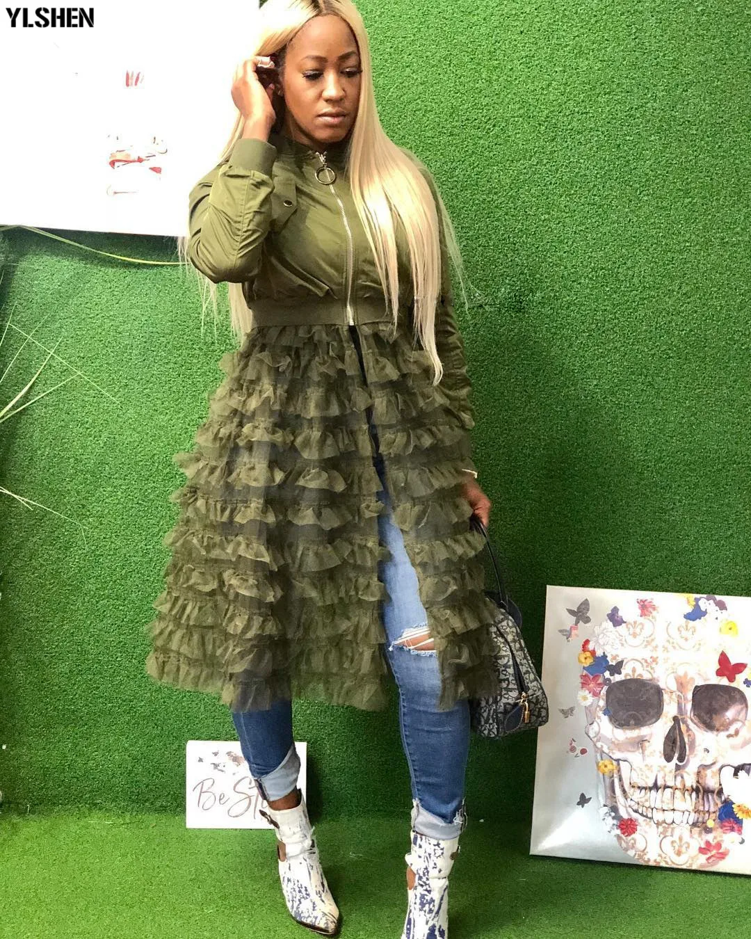 Африканские платья больших размеров для женщин новинка 2019 модная одежда куртка