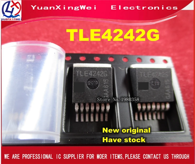 5 шт. TLE4242G TLE4242 G to-263 | Электроника