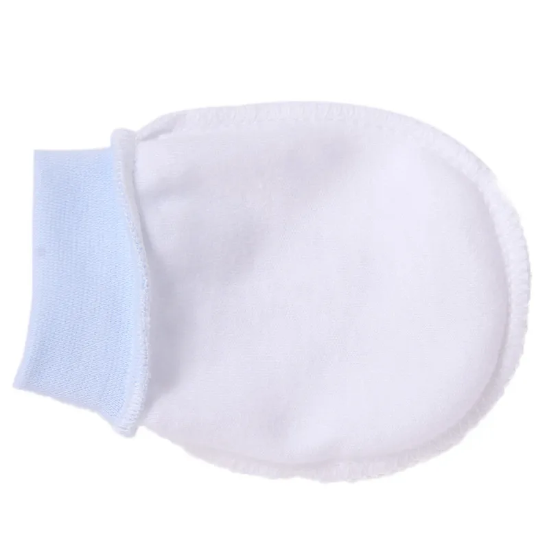 Soft Cartoon Pattern Anti-grasping Gloves Four Seasons Newborn Safety For Protection Face Baby Mitten | Детская одежда и обувь