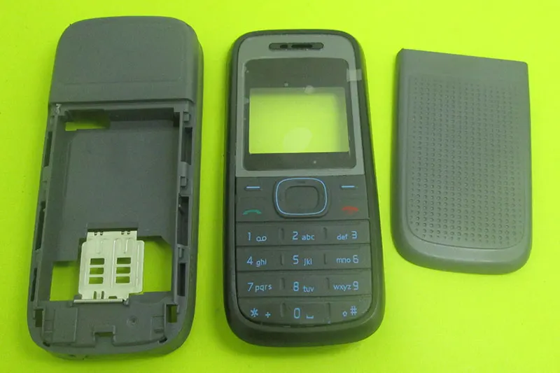Крышка корпуса корпус аккумуляторной батареи клавиатуры для Nokia 1200 1208 замена