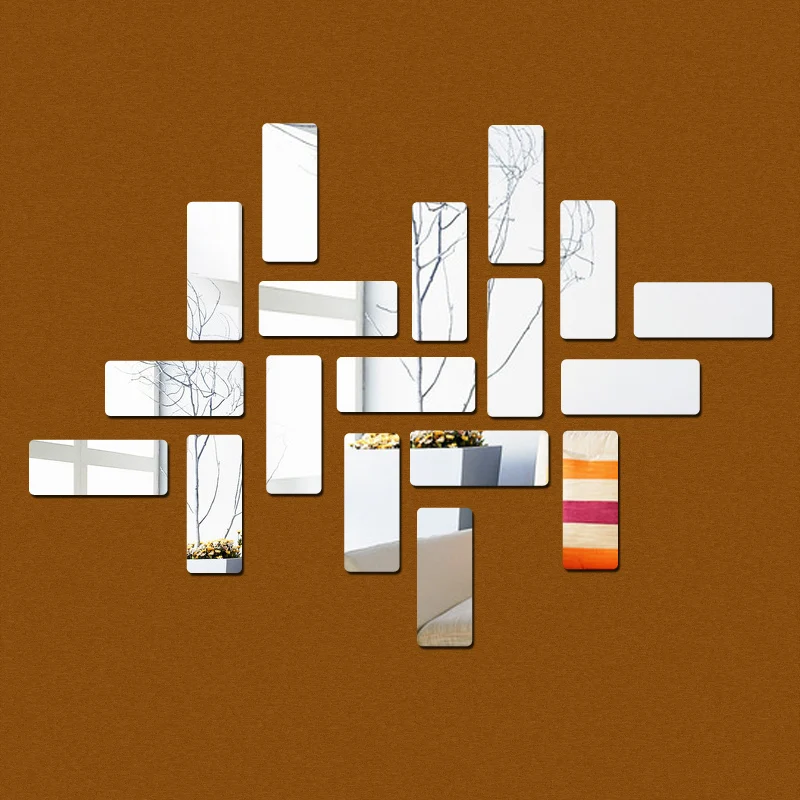 Специальное предложение современные акриловые 3d наклейки квадратные новый