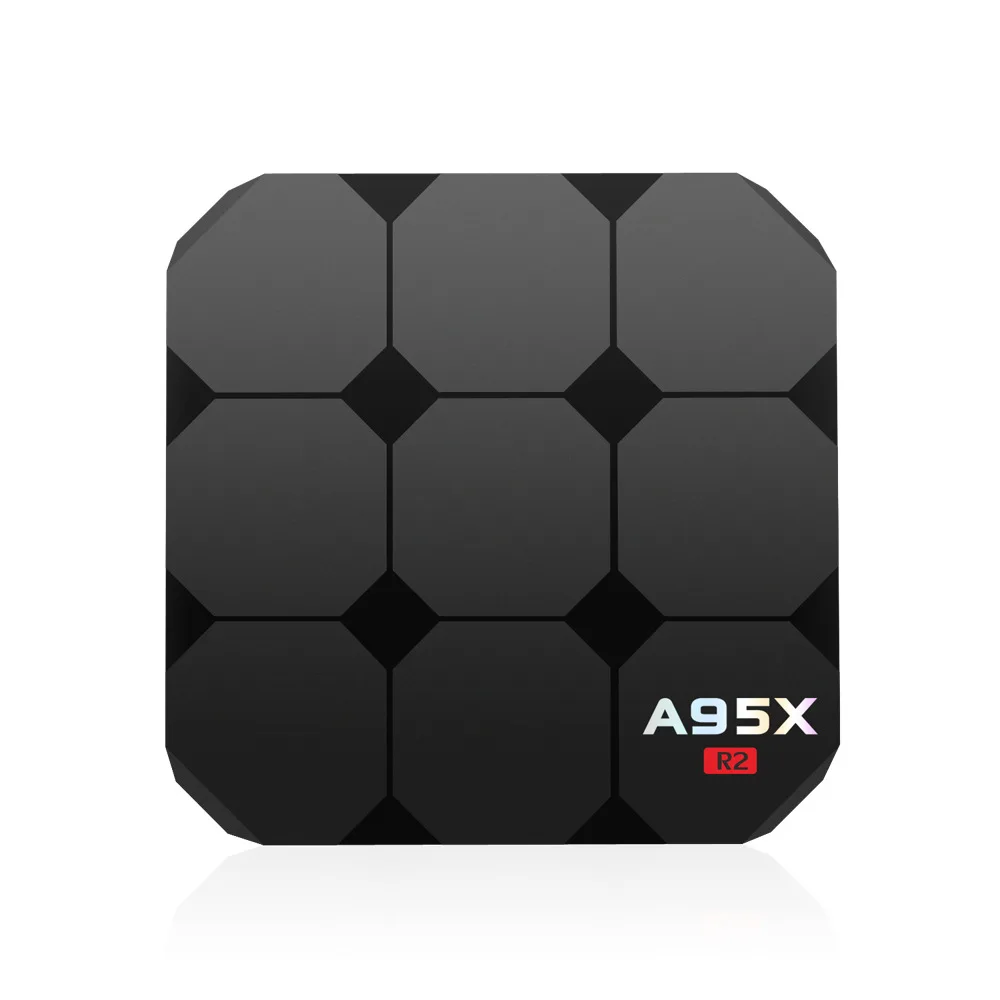 A95X R2 Smart TV Box Amlogic S905W Quad Core 2.4GHz WiFi Android 7.1 Set Top 4k HD 2G 16G HDMI 2.0 Set-top | Электроника