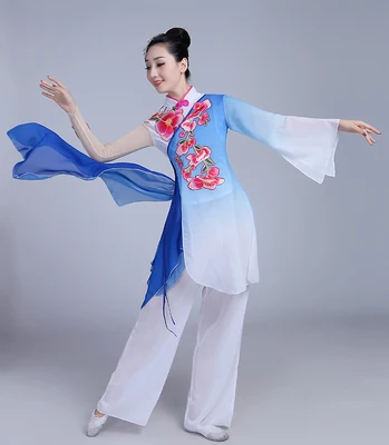 see chart Древний китайский костюм hanfu платье сценическая одежда народное платье hanfu Женский сценический костюм китайские танцевальные костюмы - Цвет: see chart