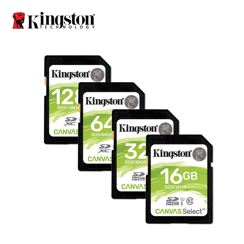 Kingston sd-карта 128 Гб 64 Гб 32 Гб 16 Гб карта памяти класс 10 SDHC SDXC uhs-i HD видео картао де Мемория карта SD карта для камеры