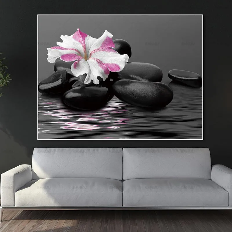 

Wall poster painting Canvas Painting Pictures abstract painting art prints flowers on canvas home decoration for living room