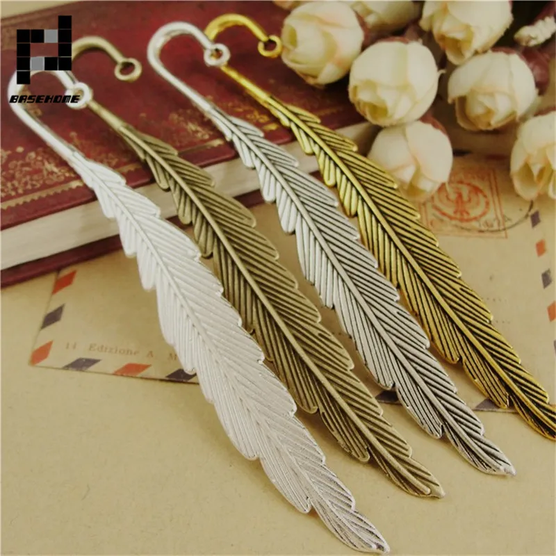 BASEHOME 5 шт./лот антикварная винтажная перьевая Закладка в стиле ретро закладка для