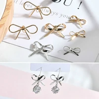 earrings hand ribbons bow ties earrings accessories diy jewelry materials color preserving necklace pendant