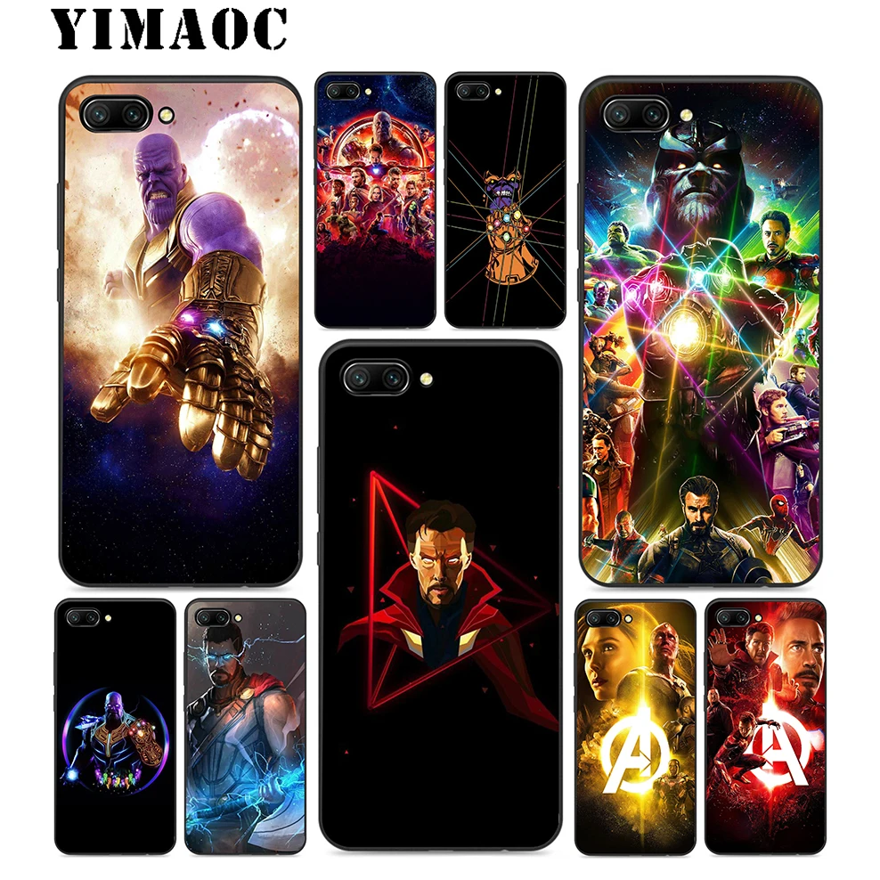 YIMAOC Мстители Бесконечность войны Мягкий силиконовый чехол для huawei Honor mate 10 P20 P10 P9