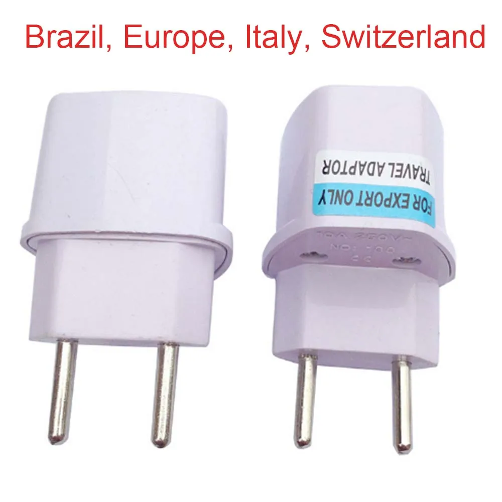 Универсальный адаптер преобразователя питания для путешествий в ЕС Италия