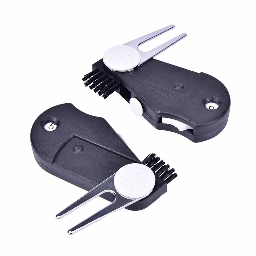 

1Pc Golf Ball Counter Cleaner Multi-functional Tool Kit Divot Tool