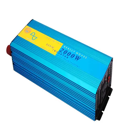 2000 Вт Чистая синусоида Мощность преобразователя от сети DC 12 В к AC 220 50 Гц для