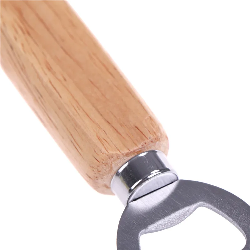 Деревянная ручка бармена открывалка для бутылок вино пиво содовая стеклянная