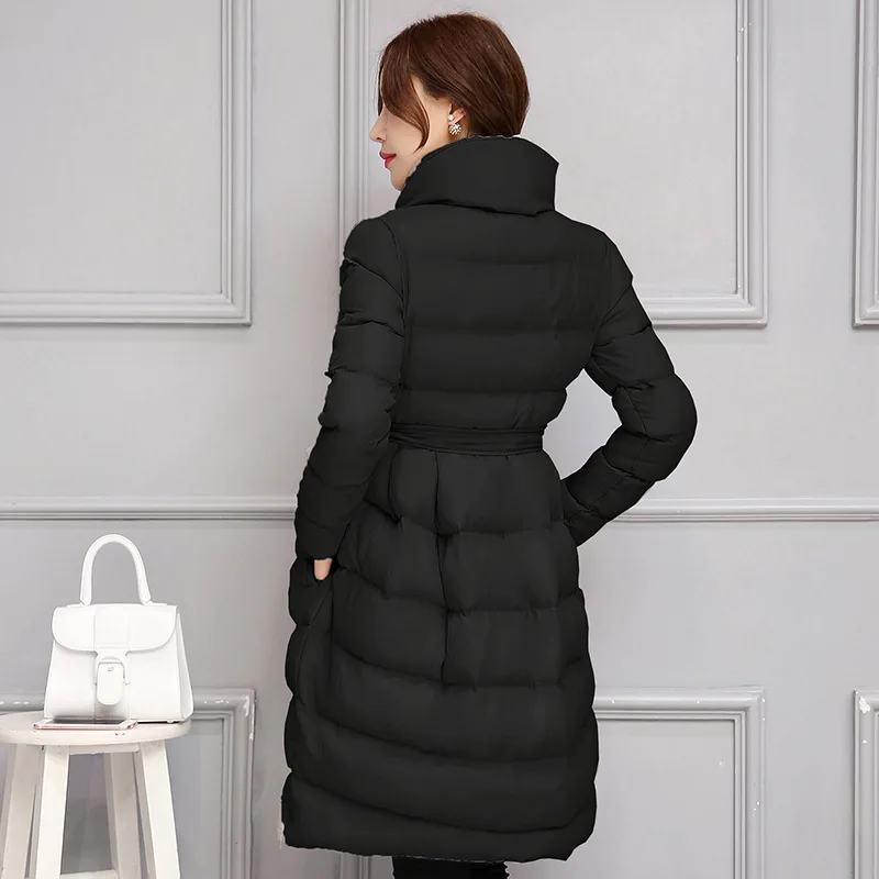 Зимняя женская куртка 2018 женские зимние куртки и пальто длинная Женская