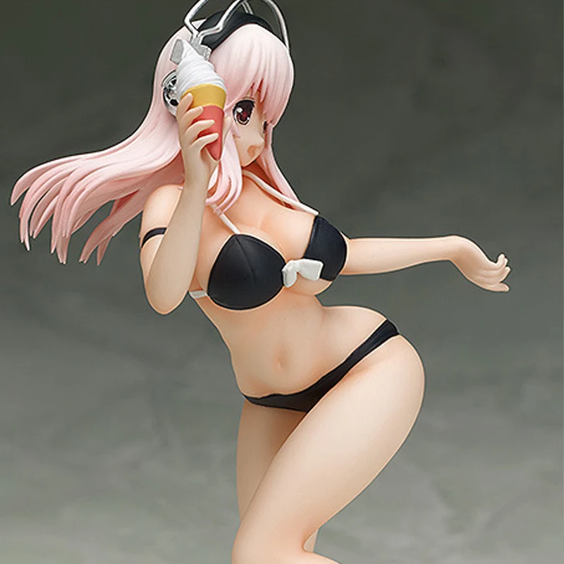 Фигурка японская аниме 15 см WX040|super sonico|pvc action figuremodel toy |