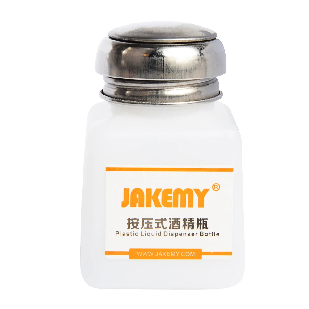 JAKEMY JM-Z10 жидкий спиртовой пресс пустая прозрачная бутылка портативный