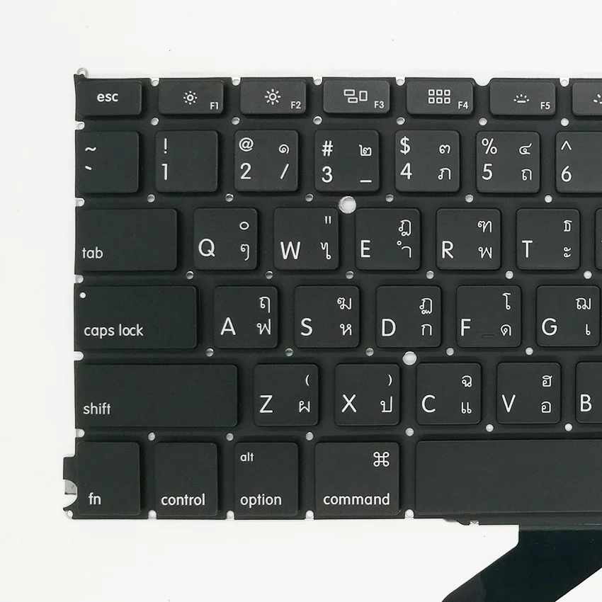 Новая тайская клавиатура для MacBook Pro Retina 13 дюймов A1425 Таиландская Стандартная
