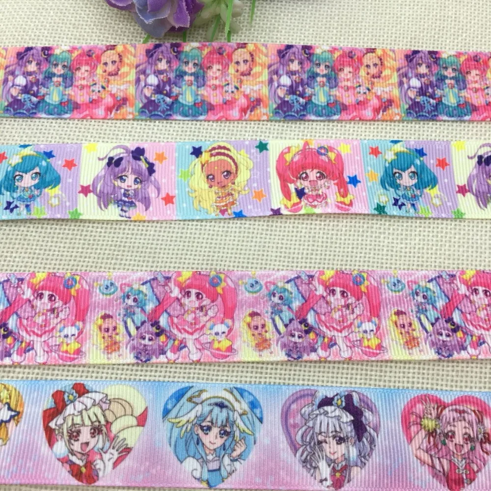 1 &quot(25 mmcute japonesa de dibujos animados 2019 nueva llegada cintas accesorios para el cabello la cinta 10 yardas|Ленты для шитья|