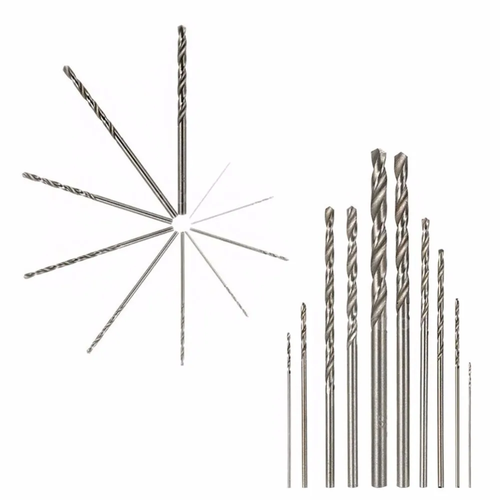 10 шт. HSS высокоскоростная стальная пила набор сверл для Dremel роторный инструмент